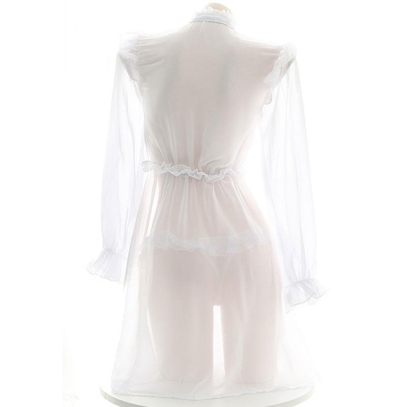 Translucent Chiffon Pajama 2 Color Cosplay Costume