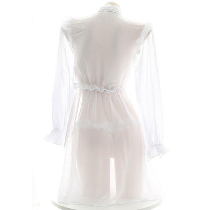 Translucent Chiffon Pajama 2 Color Cosplay Costume