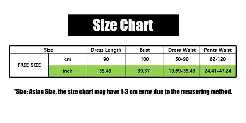 Translucent Chiffon Pajama 2 Color Cosplay Costume