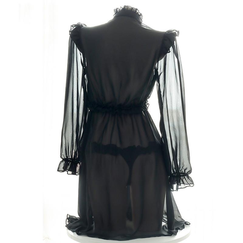 Translucent Chiffon Pajama 2 Color Cosplay Costume