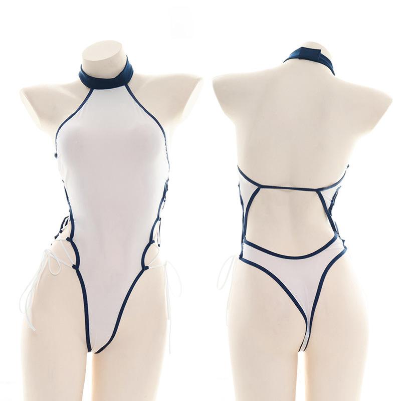 Translucent Sexy Japanese Bodysuit Cosplay Costume