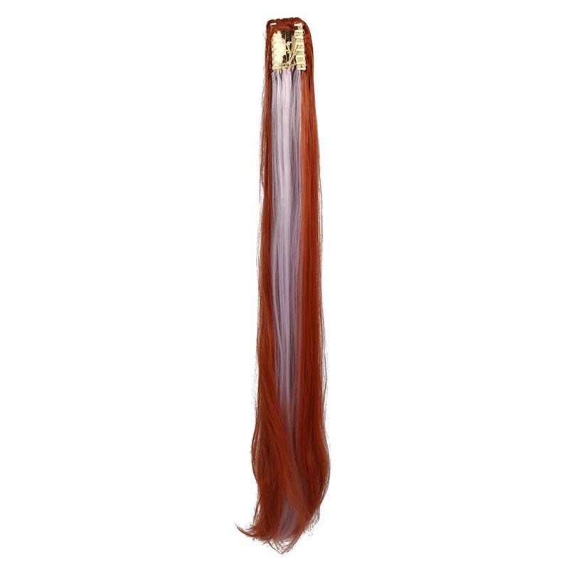 Uma Musume Pretty Derby Daiwa Scarlet Yellow Brown Long Cosplay Wigs