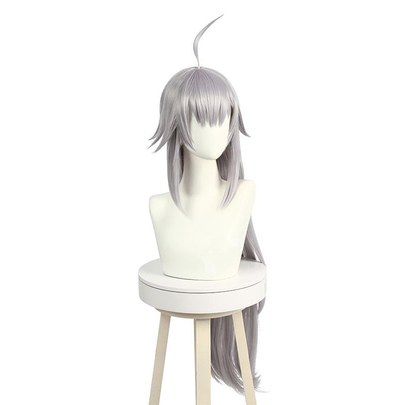 Uma Musume Pretty Derby Oguri Cap Silver Gray Long Cosplay Wigs