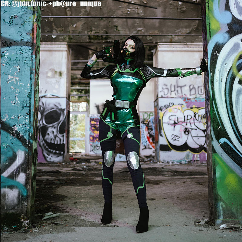 Game Valorant Project A Viper Cosplay Costume