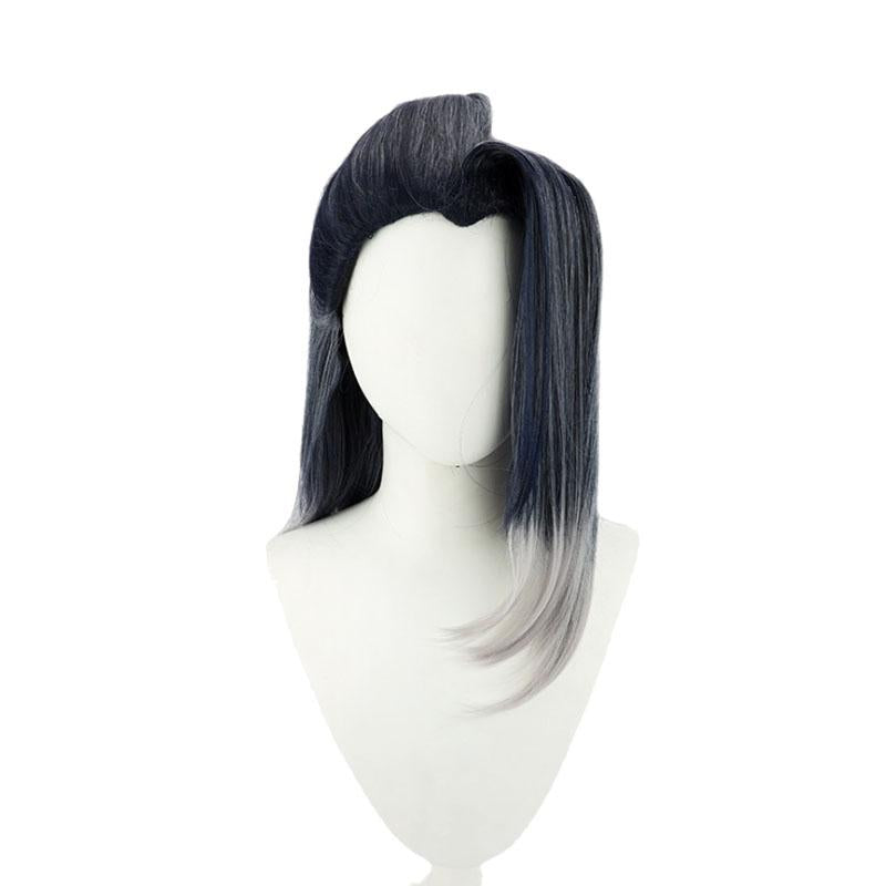 Valorant Project A Fade Mixed Color Cosplay Wigs