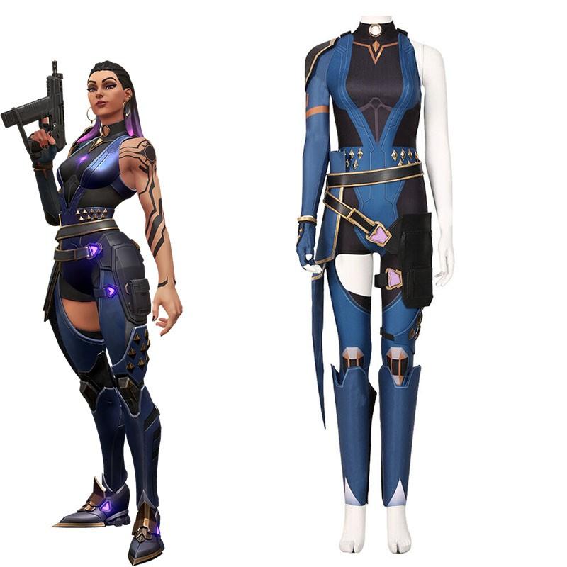 Game Valorant Project A Reyna Cosplay Costume