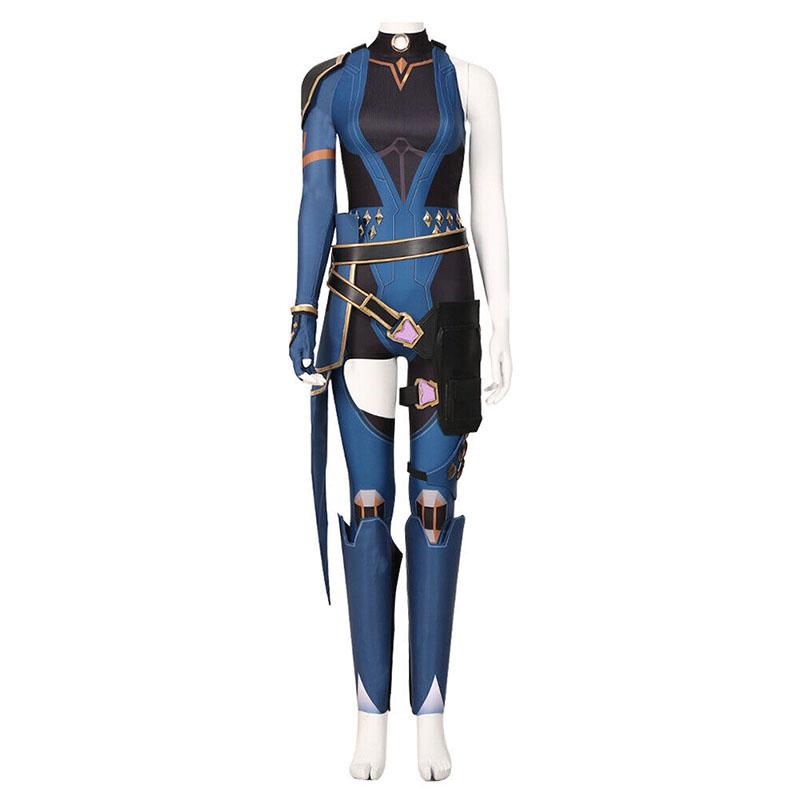 Game Valorant Project A Reyna Cosplay Costume