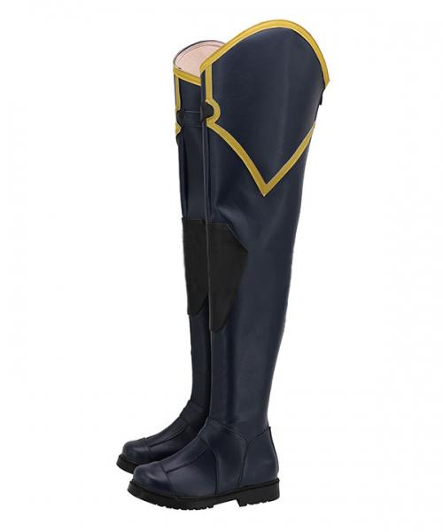 Valorant Viper Deep Blue Shoes Cosplay Boots