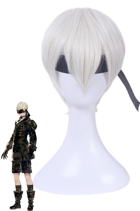 Video game Nier mechanical Era Game YoRHa No.9 Type S Cosplay Wigs