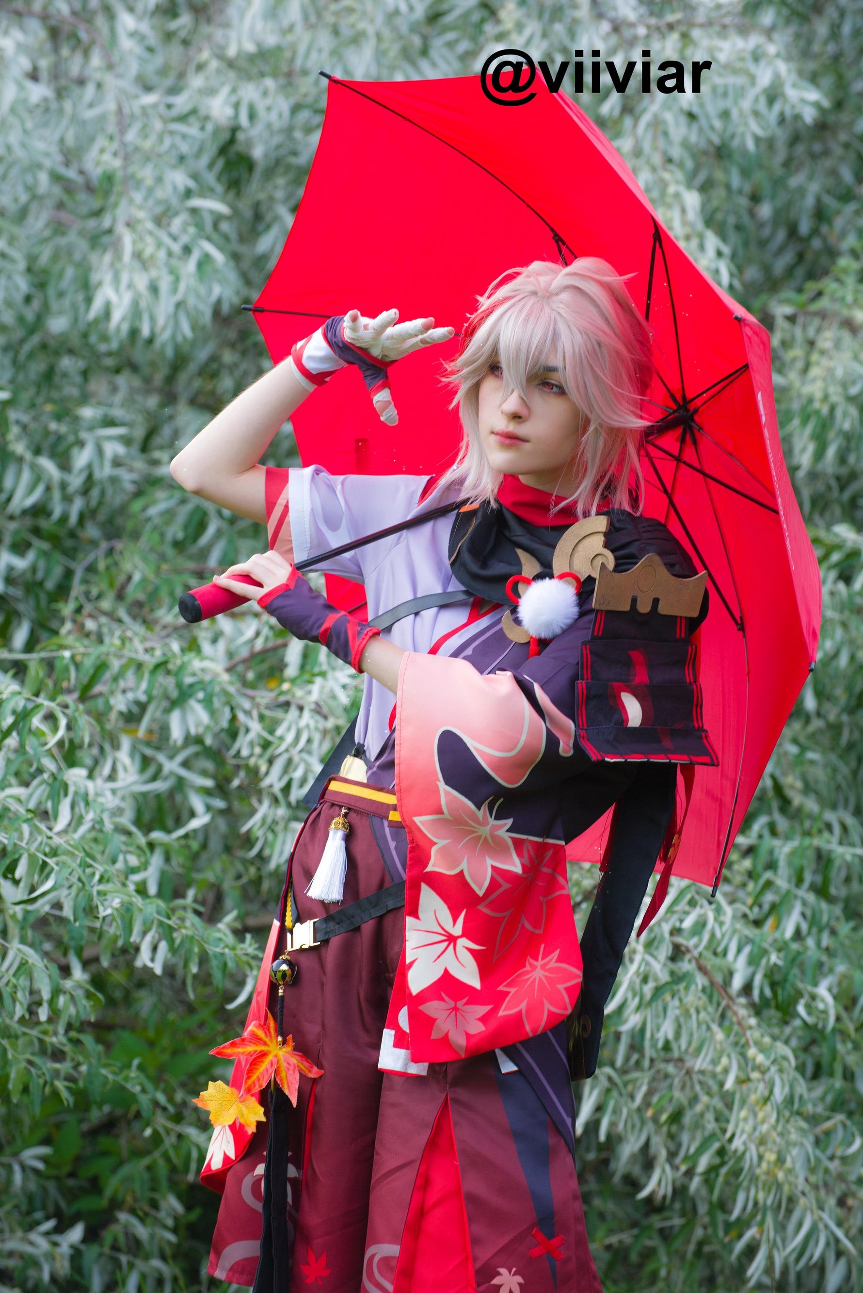 Game Genshin Impact Kazuha Cosplay Costume