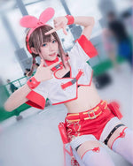 Virtual Youtuber Kizuna AI 3rd Birthday Live Chinese Style Cosplay Costume