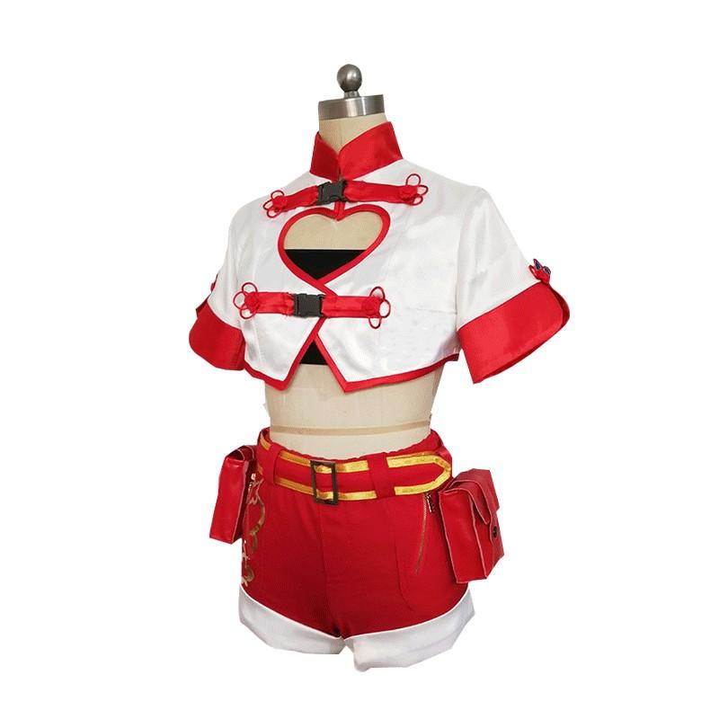 Virtual Youtuber Kizuna AI 3rd Birthday Live Chinese Style Cosplay Costume