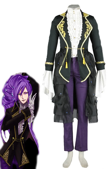 Vocaloid Gakupo Black Cosplay Costume