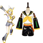 Vocaloid Kagamine Rin Female Cosplay Costume