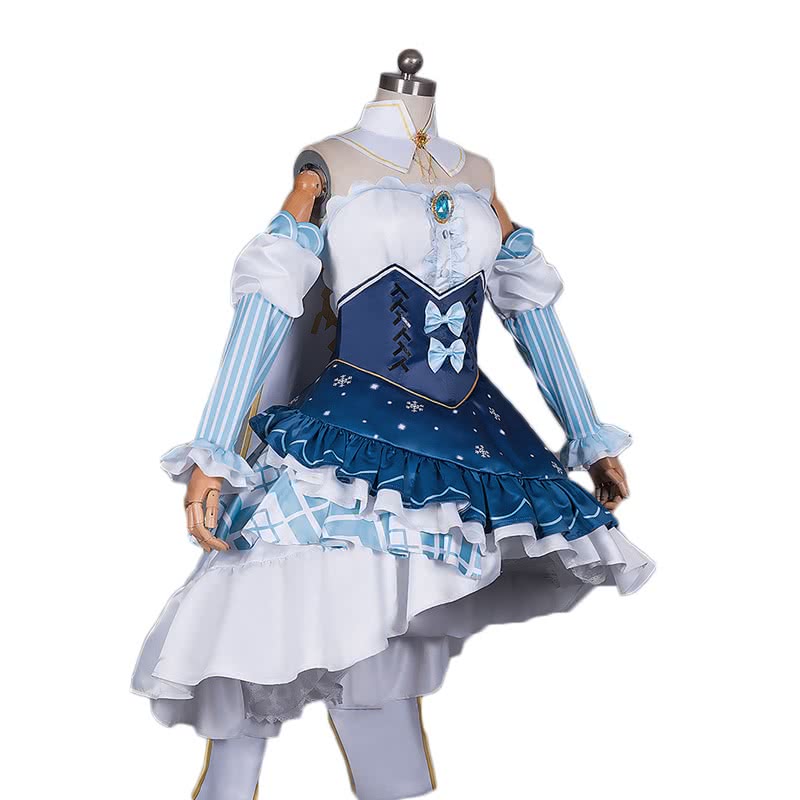 Vocaloid 2019 Hatsune Miku Star and Snow Princess Cosplay Costumes
