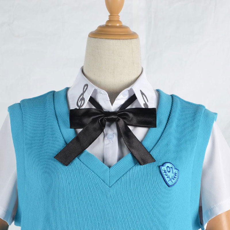 Vocaloid Hatsune Miku 16th Anniversary JK Cosplay Costume
