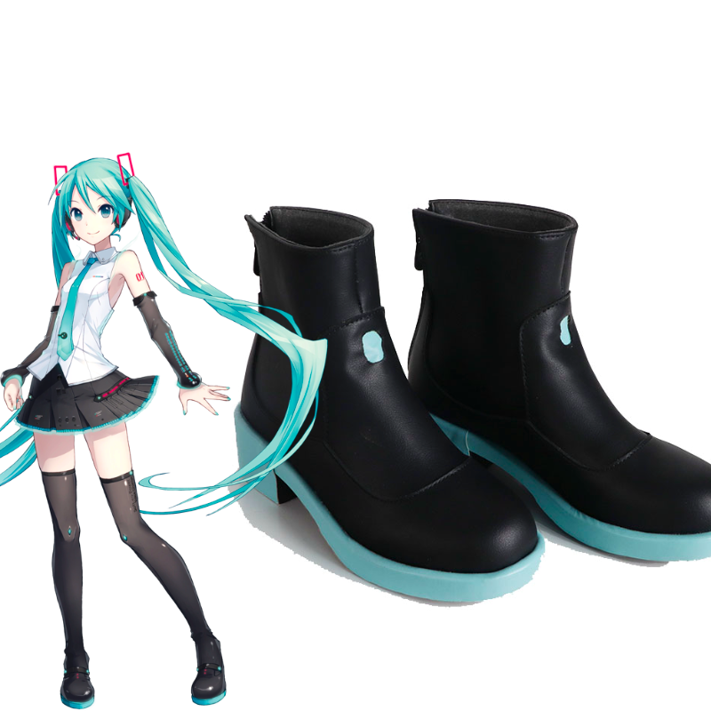 Vocaloid Hatsune Miku Cosplay Shoes
