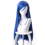 We Never Learn! Bokuben Furuhashi Fumino Blue Long Cosplay Wigs