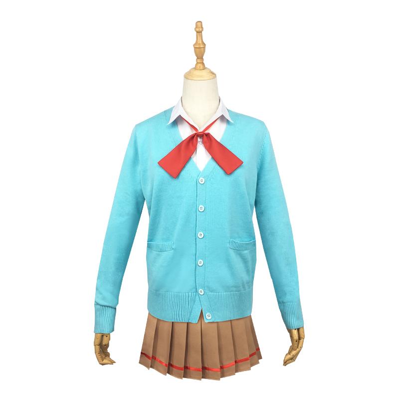 We Never Learn! Bokuben Furuhashi Fumino Uniform Cosplay Costume