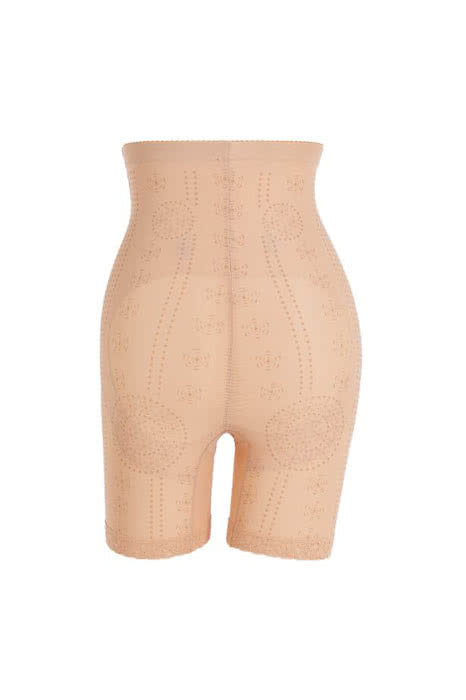 Women Fleshcolor Slimming Tight Pants