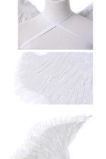 White Good Quality Anime Cosplay Wings