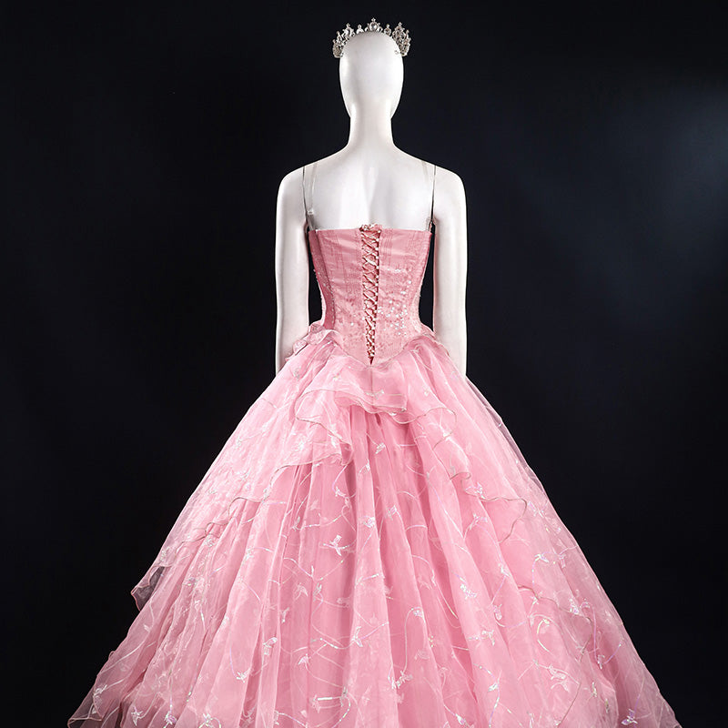 Wicked Glinda Cosplay Costume