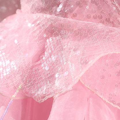Wicked Glinda Cosplay Costume
