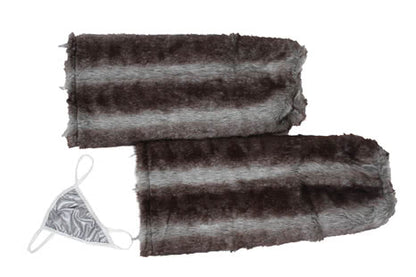 Furry animal timber wolf halloween costumes Gray cool complete set