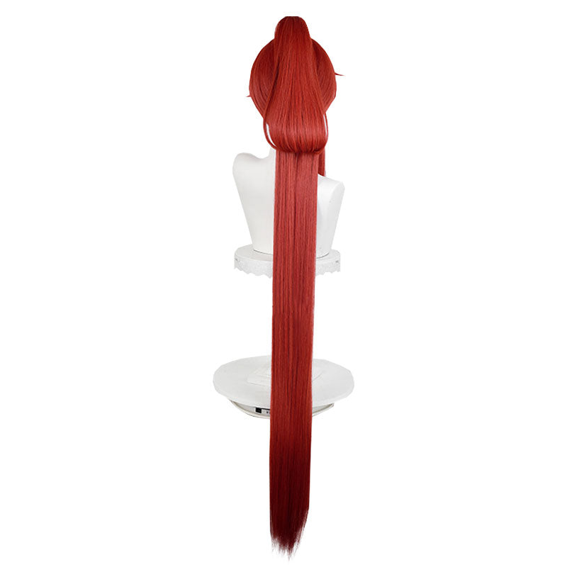 Wuthering Waves Yinlin Long Red Cosplay Wig
