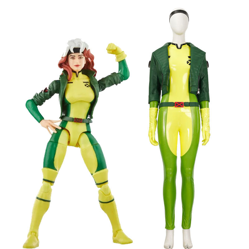 X-Men '97 Rogue Cosplay  Costume Halloween Costume