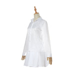 Yakusoku no Neverland  Emma  White Shirt Skirt Cosplay Costume