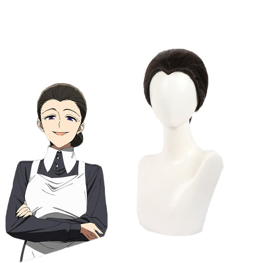Yakusoku no Neverland Isabella Cosplay Brown Cosplay Wigs