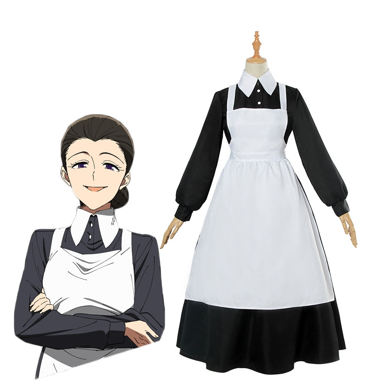Yakusoku no Neverland Isabella Nun Dress Cosplay Costume