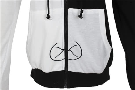Danganronpa: Trigger Happy Havoc Black and White Cosplay Costumes