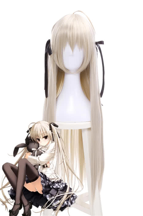 Yosuga no Sora Kasugano Sora Light Gray Straight Wigs