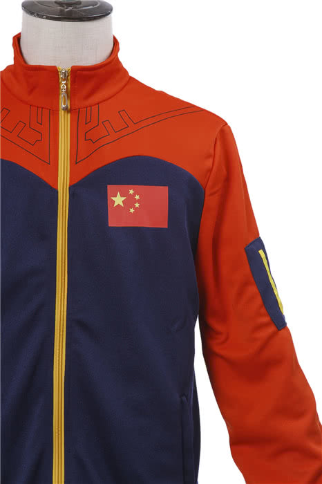 man cosplay costume