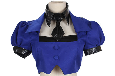 LOL Game the Sheriff of Piltover Caitlyn Blue Cosplay Costumes 