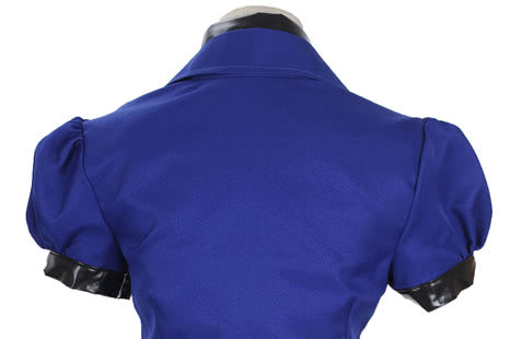 LOL Game the Sheriff of Piltover Caitlyn Blue Cosplay Costumes 