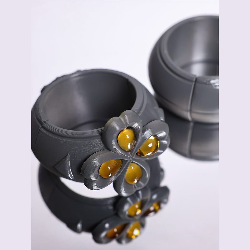 Rolecosplay Zenless Zone Zero Dracaene Sunbringer Cosplay Costume - glove and leg accessory detail