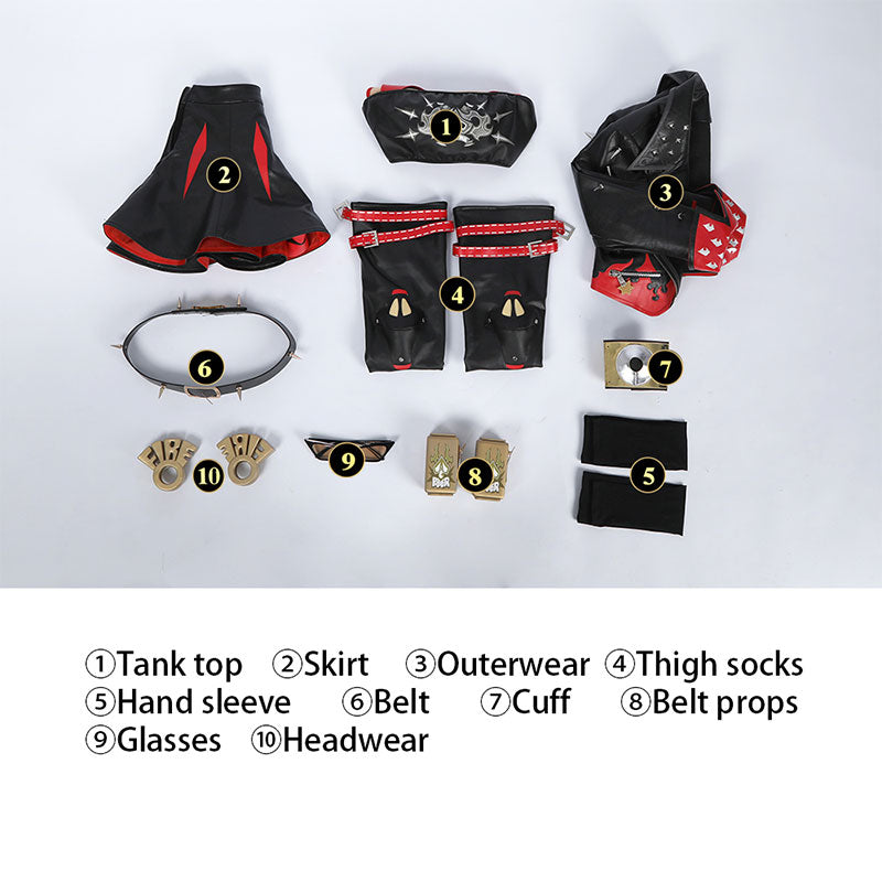 Zenless Zone Zero Burnice White Cosplay Costume