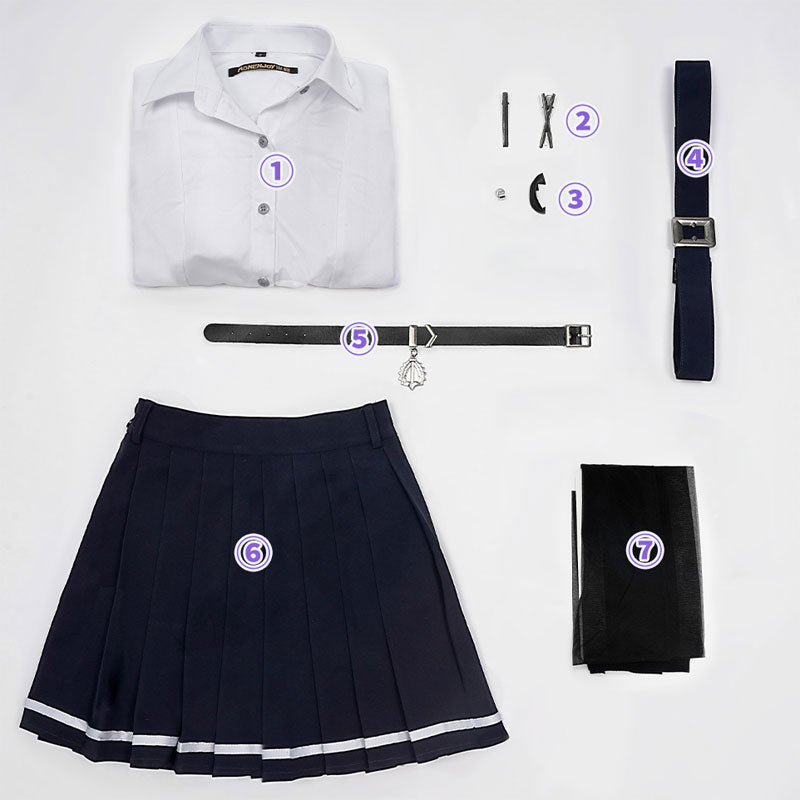 Zenless Zone Zero Ellen Joe JK Uniform Cosplay Costume
