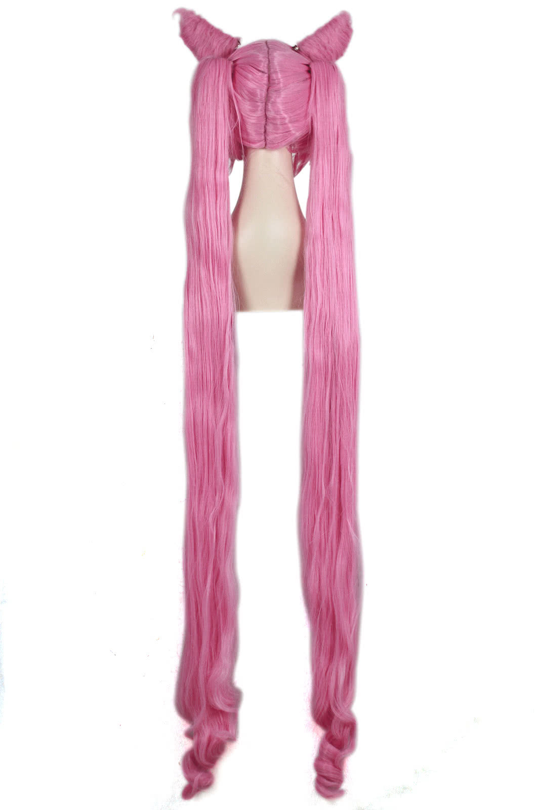 130cm Long Sailor Moon Cosplay Wigs Pink Woman Wigs