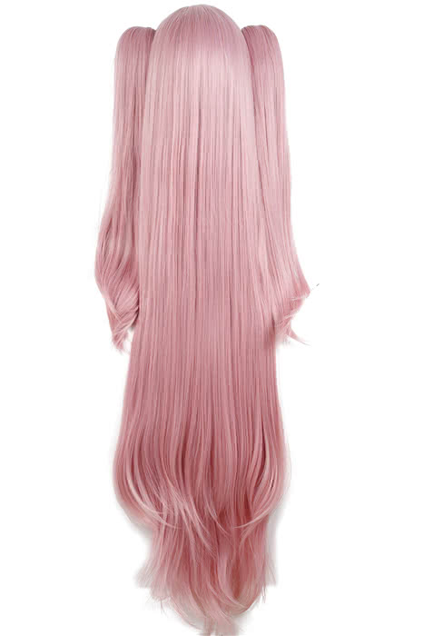 115cm Long Pink Seraph of the End Krul Tepes Cosplay Wig