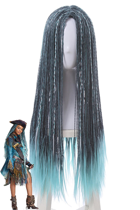 Descendants 2 Uma Movie 70cm Mixed Color  Cosplay Wigs