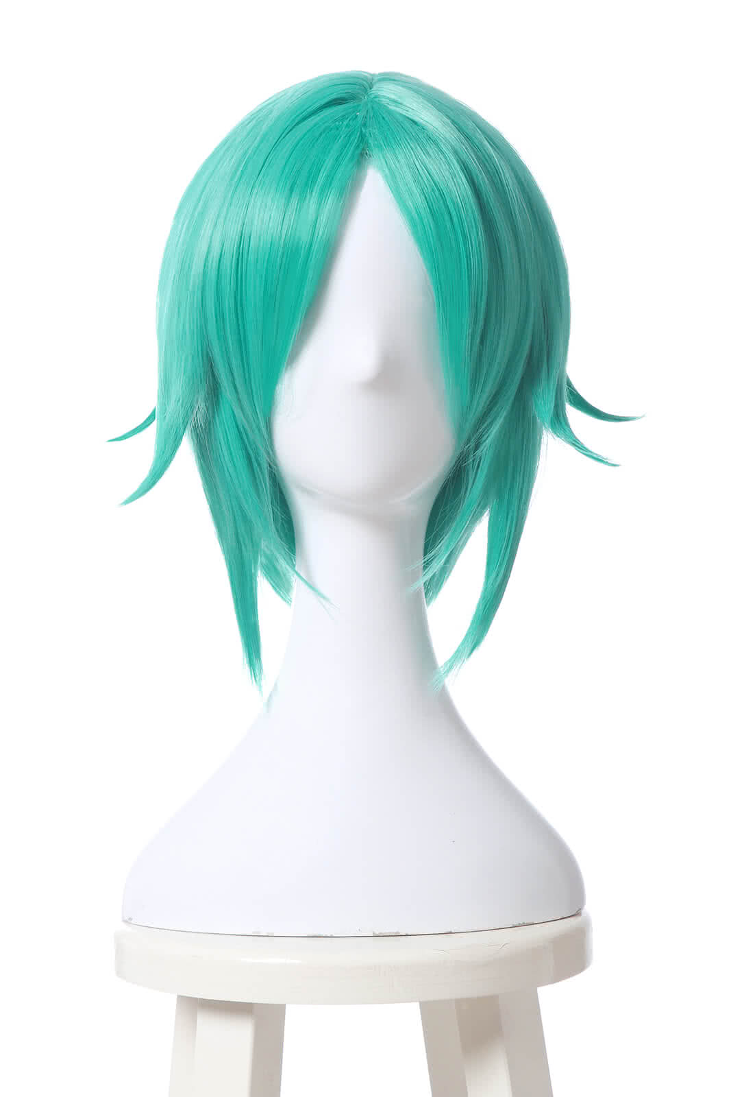 Land of the Lustrous Phosphophyllite Short Green Synthetic Anime Cosplay Woman Wigs