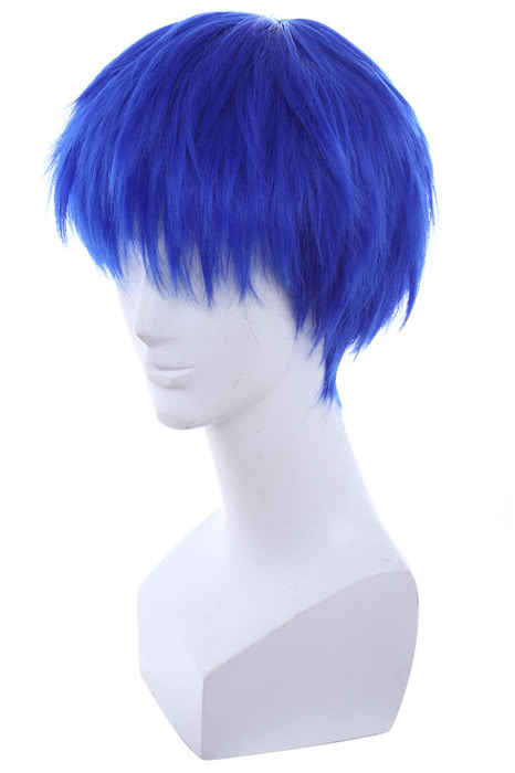 25cm Dark Blue Short Rei Ryugazaki Cosplay Wig