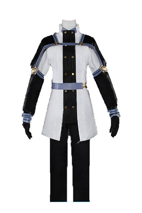 Sword Art Online Kirigaya Kazuto Black And White Uniform Cosplay Costume