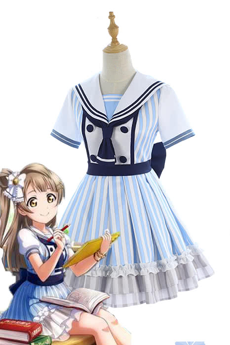 Love Live Pirate Set Kotori Minami Cute Dress AnimeCosplay Costumes