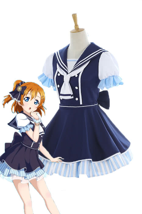 Love Live Pirate Set Honoka Kōsaka Cute Dress AnimeCosplay Costumes