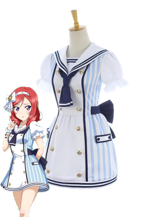 Love Live Pirate Set Maki Nishikino Cute Dress AnimeCosplay Costumes